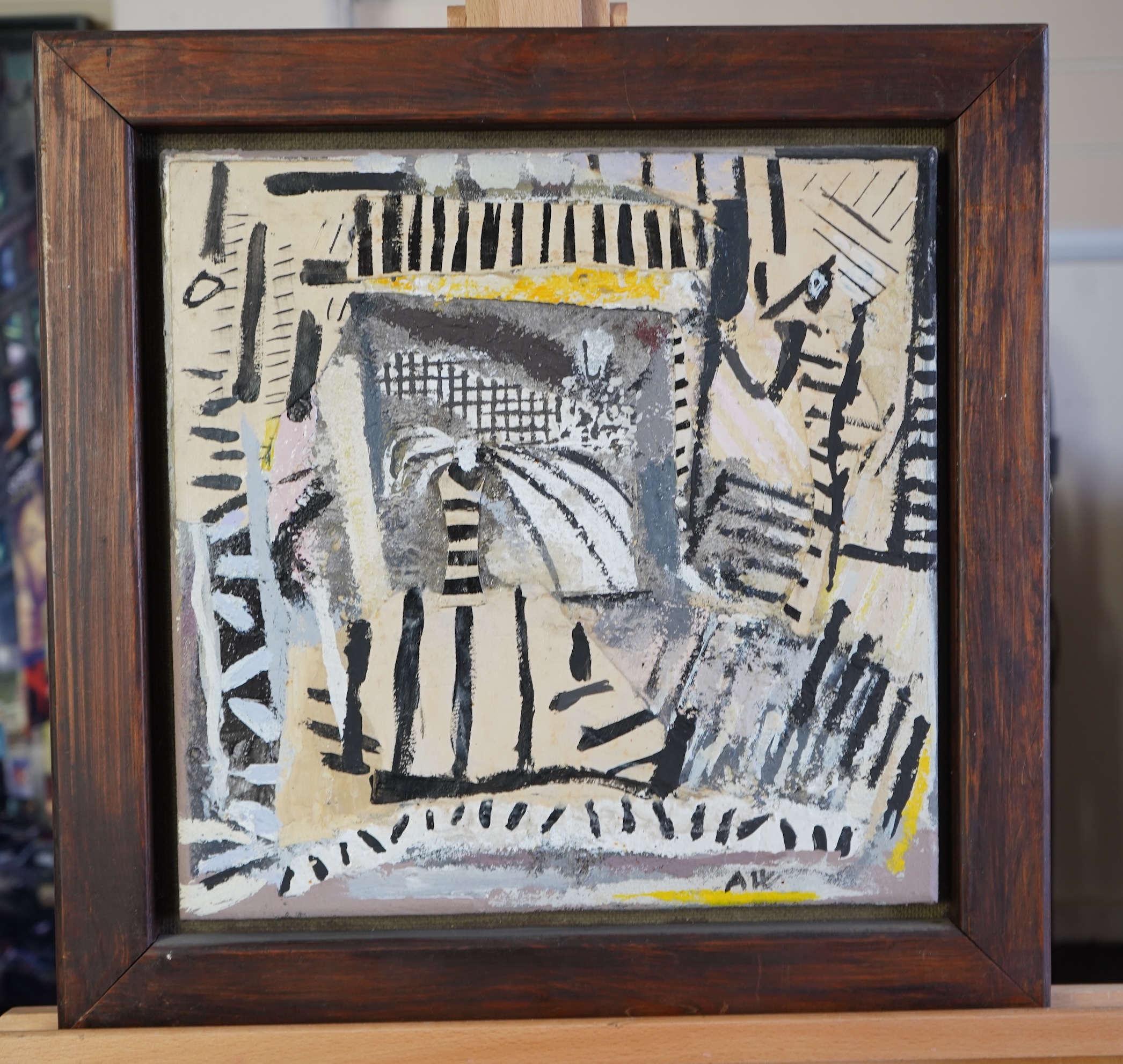 Anthony Whishaw RA, b. 1930, 'Interior with Mirror'